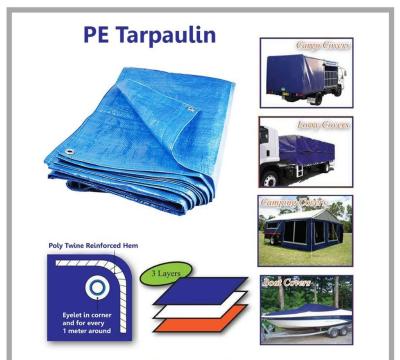 China Stain Resistant Tarpaulin Cover Waterproof Heavy Duty Thick Material For Tarpaulin Sheet PE Canvas Tarps for sale