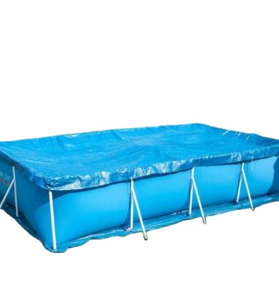 China Easy-Set Round Surface Circular UV Stop Pool Cover Rectangle Waterproof Outdoor Pool Cover PVC for sale