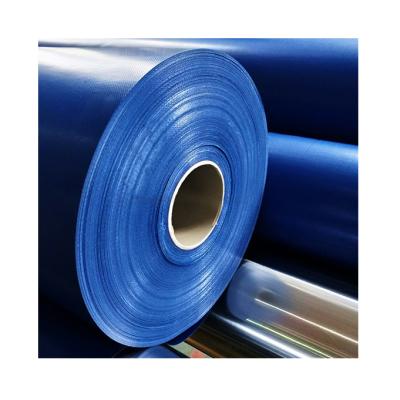 China Cheap Water Resistant Coated Canvas Tarpaulin Sheets Polyethylene Blue Pcv Tarpaulin For Trailer Cover for sale