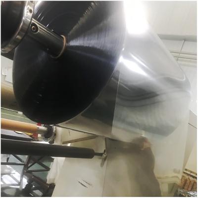 China Eco-friendly 400micron 500 micron good grade rigid transparent recycled pet film sheet rolls used for thermoforming for sale
