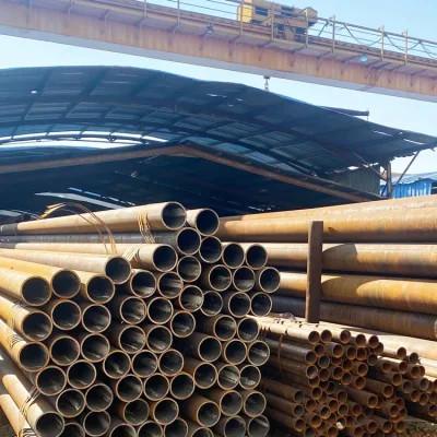 China Tubos de aço de carbono laminados a quente para construção à venda