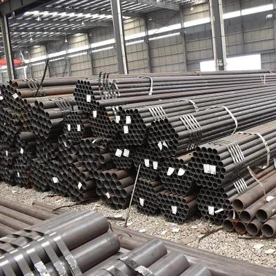China Tubo de aço preto sem costura ASTM A53 Fabricante de tubos de aço carbono à venda