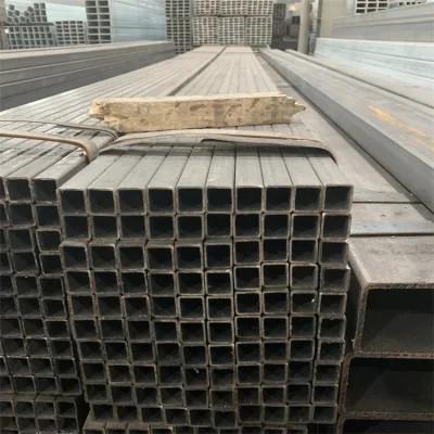 China Q345 Welded Mild Carbon Steel Square Tube Seamless Black Steel Pipe for sale