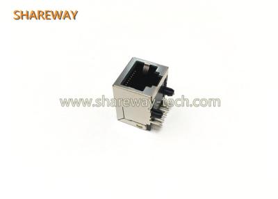China BS-RV30289 Vertical 10 / 100Mb AMDIX RJ45 Magnetic Ethernet Jack For ADSL Modems for sale