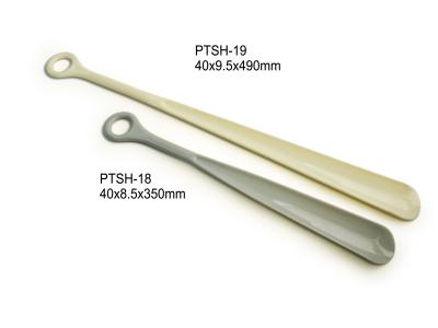 China Hotel amenities plastic and wooden Long or short handle shoe horn for hotel, Home for sale