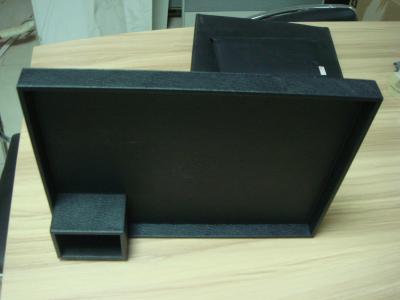 China Promotional Logo printed PU Hotel Information Folder or book cover for hoteln and Spa for sale
