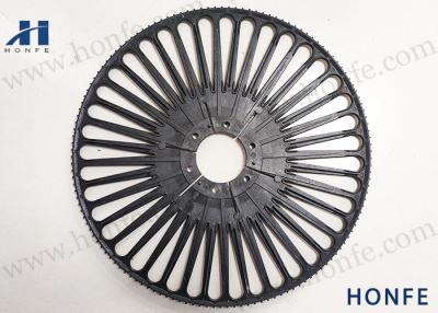 China Vamatex Looms Parts with 136Teeth Outsideφ360 Insideφ60 Black Color from for P1001 for sale