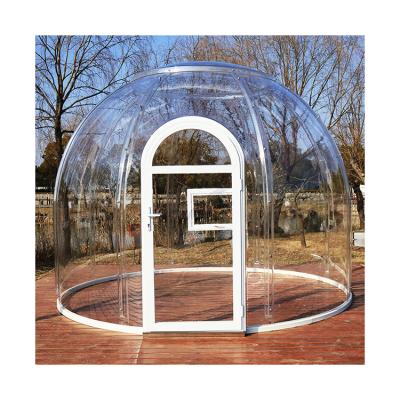China ISO Igloo Bubble Tent Thickness 5mm Clear Dome House For Sports Venues for sale