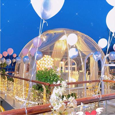 China Luxury Transparent Bubble Tent UV Protection ISO Party Dome Tent for sale