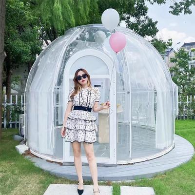 China Multifunctional Use Igloo Bubble Tent Diameter 3.5m Clear Globe Tent for sale