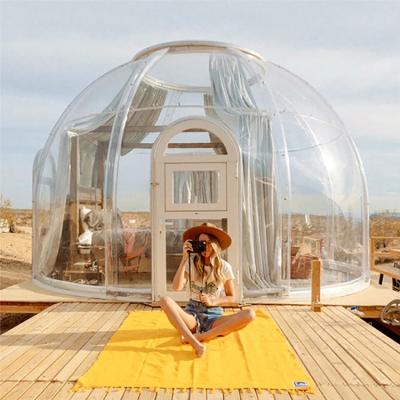 China Sounproof Transparent Dome House Contemporary Design Bubble Star House for sale