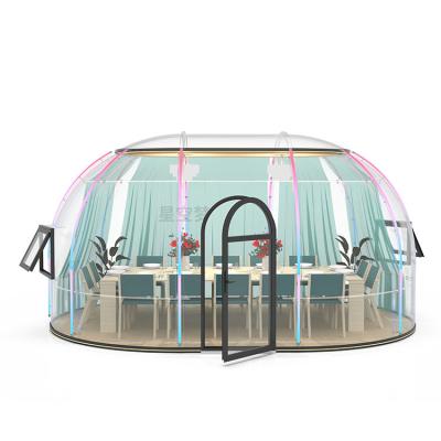 China Tienda transparente del iglú del ruido anti de la tienda de la burbuja del iglú de la longitud los 4m en venta