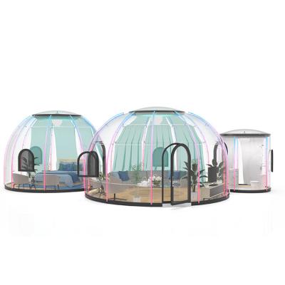 China Kundengebundener Entwurf, der Blasen-Zelt-Blasen-Iglu-Zelt für Geschäfts-Gebrauch speist zu verkaufen