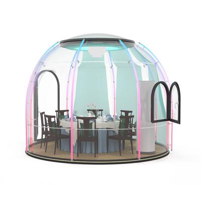 China Durable Dining Bubble Tent Diameter 3.5m Waterproof Bubble Tent for sale