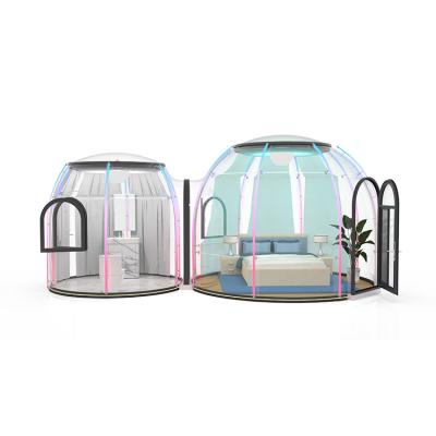 中国 泡テントの紫外線回避の透明な泡テントの家を食事する方法設計 販売のため