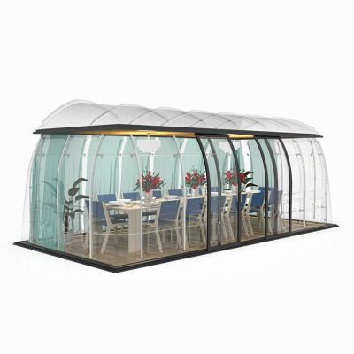 China Tienda del iglú del plástico transparente de la tienda de la burbuja del jardín de la PC para acampar de Outddoor en venta