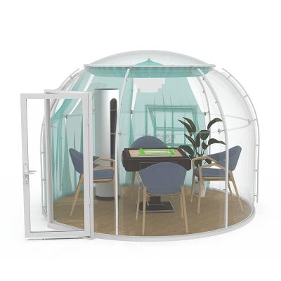 China Casa transparente de la bóveda de 3M del tamaño del jardín de la burbuja del diámetro de encargo de la tienda en venta