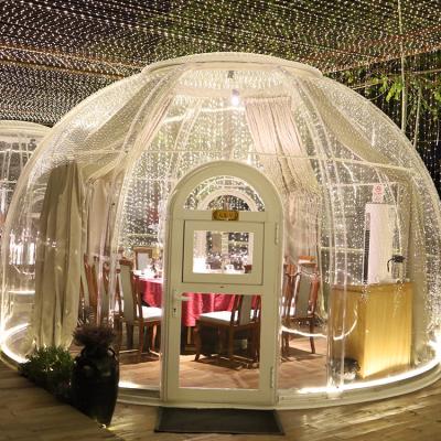 China Transparent Garden Bubble Tent Homestay Disassemble Clear Bubble House for sale
