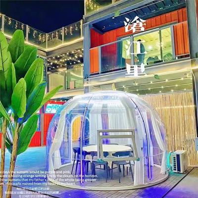 China Sound Insulation Transparent Dome Tent 360 Degrees Bubble House Hotel for sale
