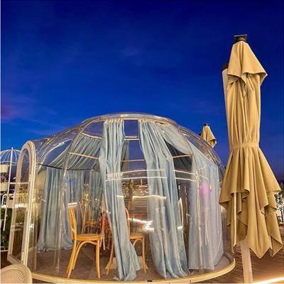 China Fire Retardant Plastic Bubble Tent Polycarbonate Clear Outdoor Bubble Tent for sale
