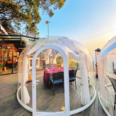 China ROSH See Through 10x10 Bubble Tent Aluminium Frame PC Transparent Camping Tent for sale