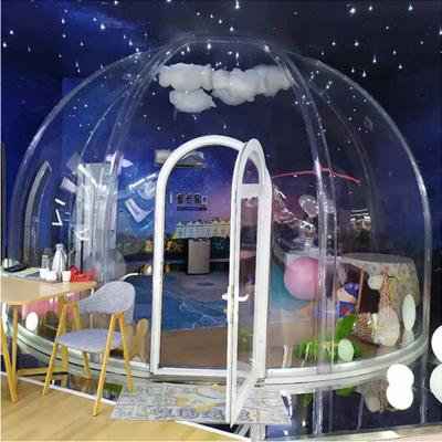 China Aluminium Large Bubble Tent Noise Reduction Clear Plastic Igloo Tent for sale