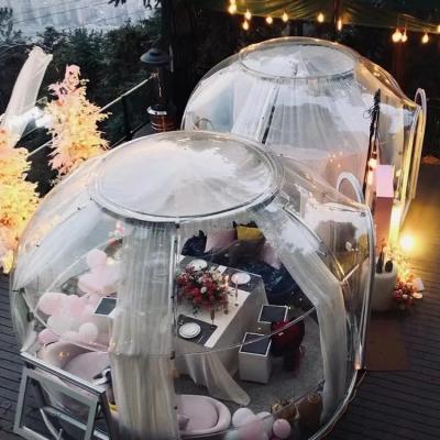 China Drought Resistant Party Bubble Tent Soundproof Transparent Igloo Tent for sale