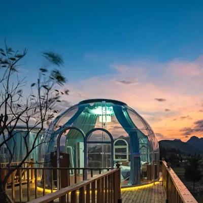 Китай Шатер пузыря шатра геодезического купола Customsize Windproof роскошный на открытом воздухе продается