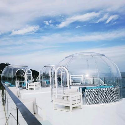 China Prefabricated Party Bubble Tent Easy Assemble Non Toxic Bubble Tent Dome for sale