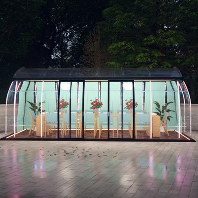 China Eco Friendly Transparent Bubble House Wetterbeständigkeit Camping Bubble Dome zu verkaufen