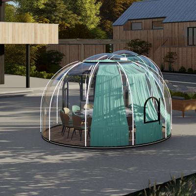 Китай Шатер купола гостиницы шатра пузыря взгляда звезд отделяемый на открытом воздухе прозрачный продается