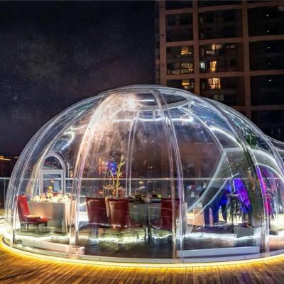 Chine PC autour des tentes claires de bulle pour le camping extérieur et les festivals à vendre