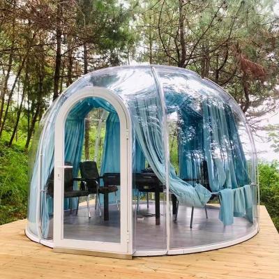 中国 Windproof Transparent Hotel Picnic Bubble Tent Dome House For Outdoor 販売のため