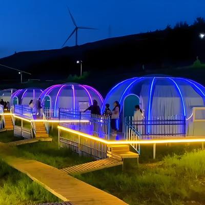 Китай Прозрачная наружная палатка с пузырями Прозрачные палатки с пузырями с ультрафиолетовой защитой продается