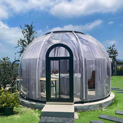 China Durable See Through Bubble Tent Clear Bubble Tents With Lighting System for sale