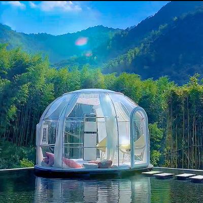 China Transparent Connectable PC Dome House Igloo Bubble Tent UV Resistance 99.9% for sale
