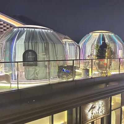 China 99.9% Resistencia a los rayos UV Casa de cúpula transparente Conectable Cada tamaño se puede conectar entre sí en venta