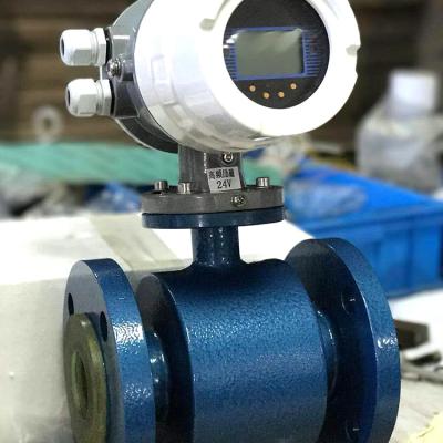 China High Accuracy Sewage Electric Flowmeter with 4-20 mA Output Wastewater Flow Monitoring for sale