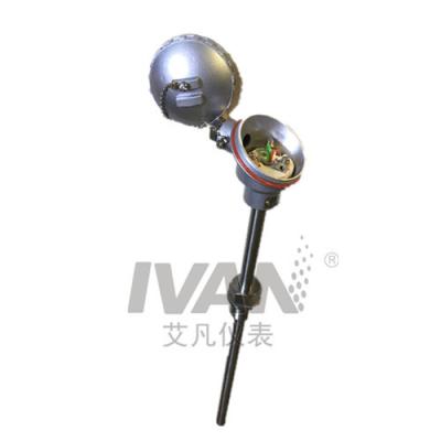 China Customized Support OEM High Temperature Armored WZP Thermocouple with Single Thread for sale