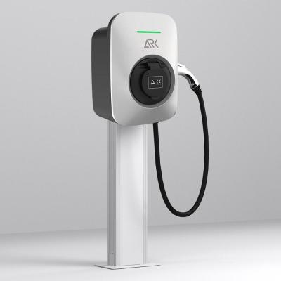 China EV Charger Ocpp Wallbox Fast Electric Charging Station Type 2 32a 3 Phase 7kw for sale