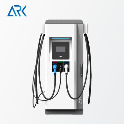 China CCS2 Ocpp EV Charging Pile Fast DC EV Charger 60 100 200 Kw for sale
