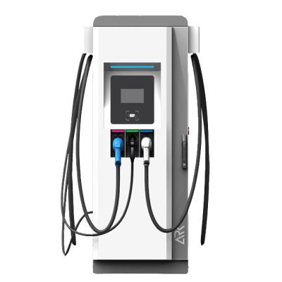 China Scalable DC Fast Charger 60KW 150kw With Chademo CCS EV Charger Integrated AC DC for sale