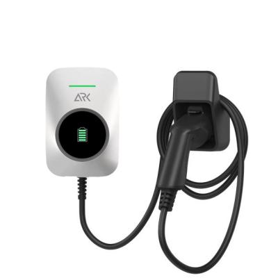 China IEC 62196 Level 2 Wallbox Electric Car Charge Cable EV Charging Station 7kw for sale