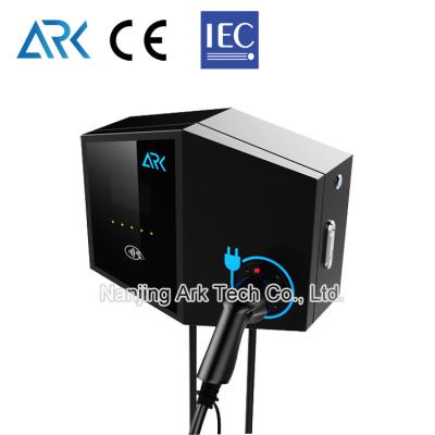 China Level 2 IEC 62196 16A Wall Mounted EV Charging Station CE Type 2 Socket for sale