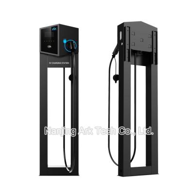 China 22KW 32A AC Level 2 EV Charger Point For Electric Car With Ethernet And OCPP Connection for sale