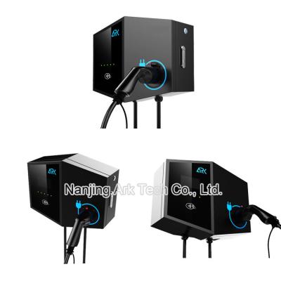 China Wall Mount 22KW 32A 400V Three Phase EV Smart Charger for sale