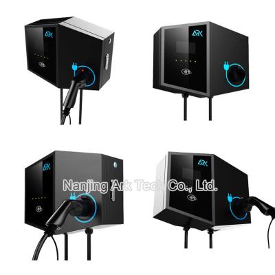 China 11KW 22KW 400V Smart EV Charging Station With Self Reset Function Of Leakage Protection for sale