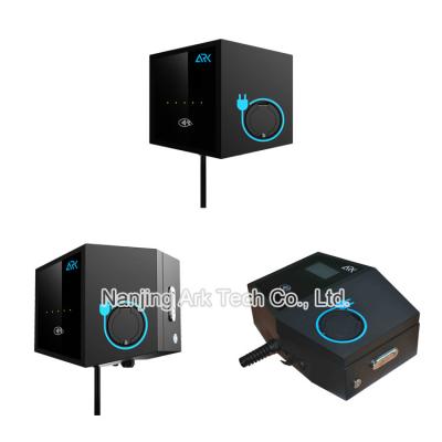 China IP55 32A Commercial EV Charger With Ethernet Wifi Connection And Type 2 Socket for sale