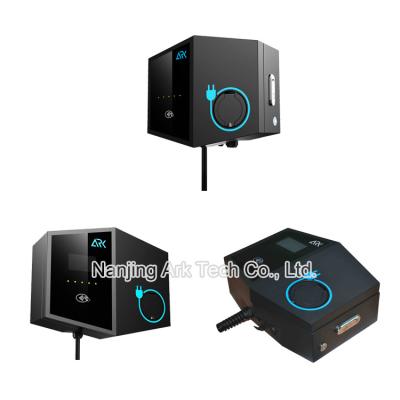 China El RFID y el LCD exhiben el cargador comercial de 400V Wallbox EV en venta
