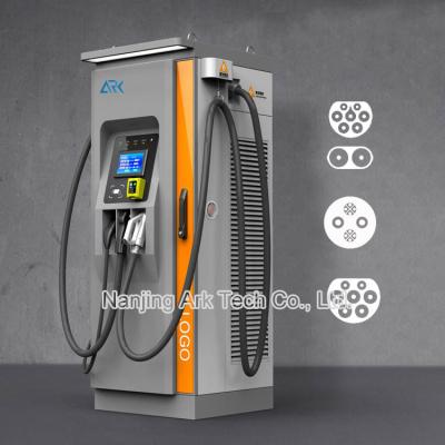 China Assoalho que está o carregador rápido da C.C. EV do cartão OCPP 90KW do RFID à venda